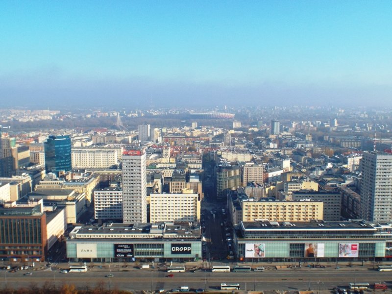 Wycieczka kl 4-6 do PKiN w Warszawie